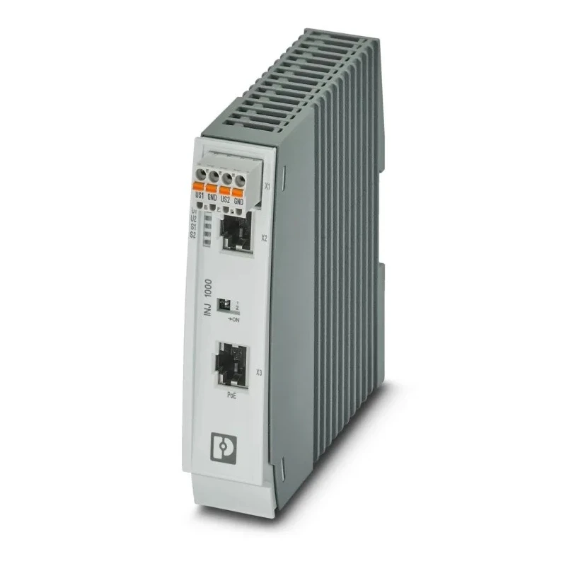 Phoenix Contact Data Acquisition PoE Injector for Ethernet, INJ 1000-T Series 2703006