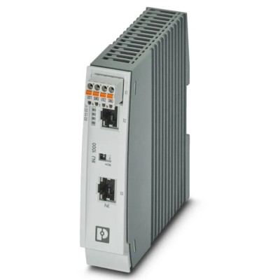 Phoenix Contact Data Acquisition PoE Injector Accessory INJ 1010 Series for Ethernet 2703007