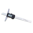 RS PRO 200 mm Imperial & Metric Depth Gauge Stainless Steel, Hardened Finish, 56 g 180-9461