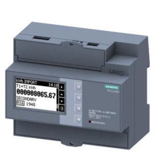 Siemens 3 Phase Digital LCD Energy Meter 7KM2200-2EA30-1HA1