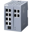Siemens Data Acquisition Industrial Ethernet Switch SCALANCE XB112 12-Port Unmanaged, 28.8V AC/DC, IP20 XB112