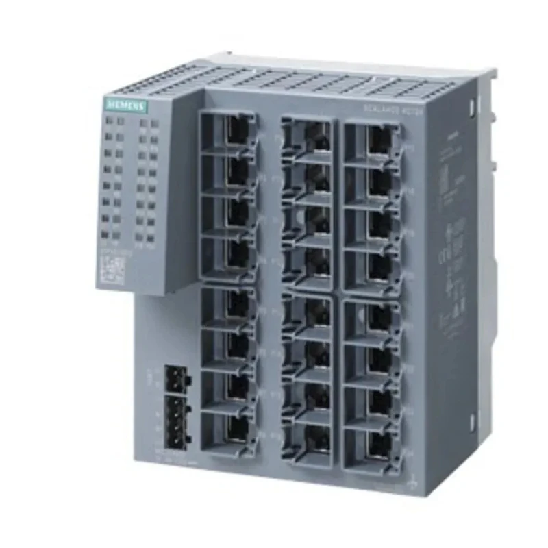 Siemens SCALANCE XC124 Series Data Acquisition Industrial Ethernet Network Switch 24 Ports 24V DC 