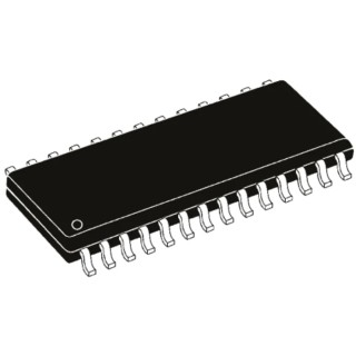 Microchip 16 Bit dsPIC33EP Microcontroller 140 MHz 256kB FLASH 28-Pin SOIC DSPIC33EP256GP502-I/SO