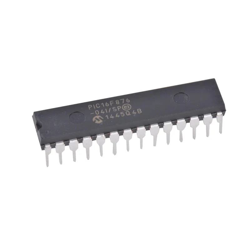 Microchip 8 bit PIC16F Microcontroller, 20 MHz CPU Speed, 14kB FLASH Memory, 28-Pin PDIP Package PIC16F876-04I/SP