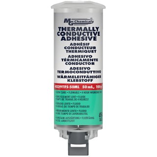 MG Chemicals Thermal Adhesive 8329TFS-50ML Two-Part Epoxy Adhesive with 1.2 W/(m·K) Thermal Conductivity 50 ml 8329TFS-50ML