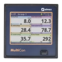 Simex 4-Channel Multichannel Controller Chart Recorder RTD, Thermocouple 100x96x96 mm Poland SX-CMC99-04F0