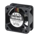 Sanyo Denki 109P Series Axial Fan 5V DC 1.6W 320mA Max 13.6 m³/h 40x40x20 mm 109P0405H601