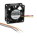 Sanyo Denki 109P Series Axial Fan 5V DC 1.6W 320mA Max 13.6 m³/h 40x40x20 mm 109P0405H601