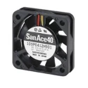 Sanyo Denki San Ace 40 Series Axial Fan 12V DC 840mW Power 9 m³/h Air Flow 6200 RPM Ball Bearing 109P0412H901