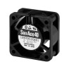 Sanyo Denki 109P Series Axial Fan 12V DC, 35.3 m³/h Air Flow, 6.6 W Power, 550 mA Max Current, 28x40x40 mm 109P0412K3023