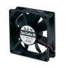 Sanyo Denki 9A Series Axial Fan 24V DC, 1.68W Power, 61.8 m³/h Air Flow, 80x80x25mm 9A0824H402