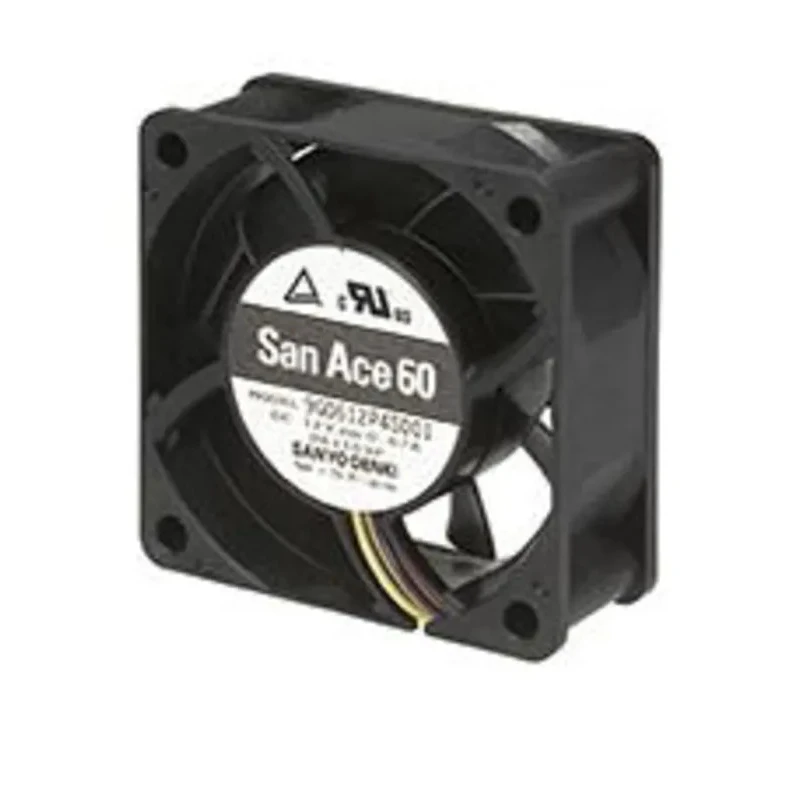 Sanyo Denki San Ace 9G Series Axial Fan, 24V DC, 6W, 250mA, 72.5 m³/h Airflow, 60 mm Frame 9G0624P4H001