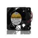 Sanyo Denki Axial Fan 48V dc 1.92W 18.7cfm IP68 Ball Bearing 60x60x25mm 9WP0648H402