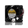 Sanyo Denki Axial Fan 48V dc 1.92W 18.7cfm IP68 Ball Bearing 60x60x25mm 9WP0648H402