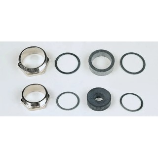 HARTING Cable Gland RS-K10D Series Metal 10B, For Use With Heavy Duty Power Connectors 09000005113