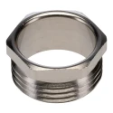 HARTING Cable Gland, RS-K10D Series, Size 10B, Metal Construction, Black, for Heavy Duty Power Connectors 09000005114