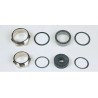 HARTING Cable Gland RS-K10D Series, Metal, Black, Size 10B, For Use With Heavy Duty Power Connectors 09000005116