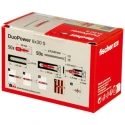 Fischer Fixings Screw Anchor Thread Size 4.5 x 40 mm, Length 30 mm, Drill Diameter 6 mm, Maximum Fixing Thickness 5 mm 535459