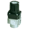 SMC Pneumatic Regulator Type G NPT 1/8, 0.05 MPa Minimum Operating Pressure, Maximum 60°C ARX20