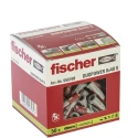 Fischer Fixings Screw Anchor Wall Plug Thread Size 8 x 40 mm Length 40mm Drill Diameter 8 mm Maximum Fixing Thickness 535460