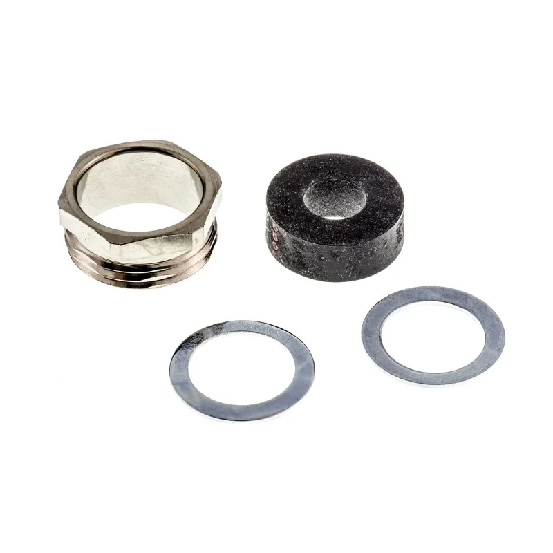 HARTING Cable Gland RS-K10D Series for Heavy Duty Power Connectors 10B Size, Copper Material, Black Color, 250V 09000005013