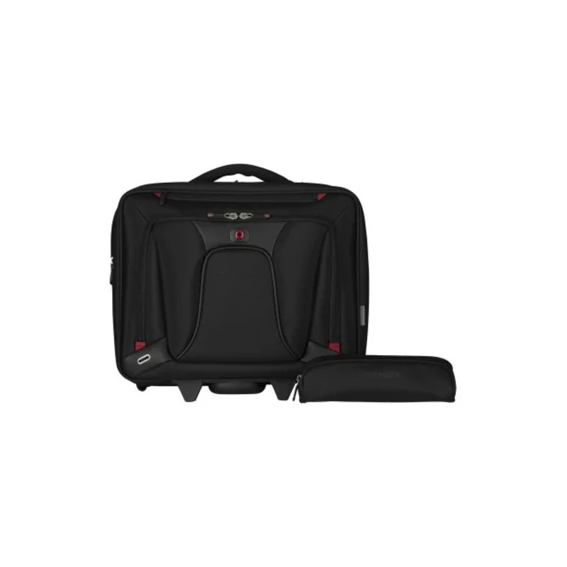 Wenger 16 in Wheeled Laptop Case Black Polyethylene Terephthalate 230mm x 370mm x 430mm 600664