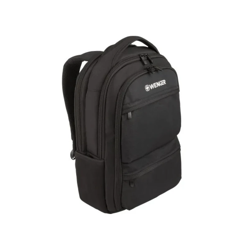 Wenger Black 15.6 inch Laptop Backpack with 5 Compartments Model 600630