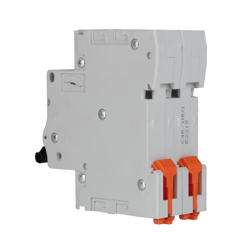 Lovato Electric Modulo Miniature Circuit Breaker, 1-Pole, 4A Current Rating, Type C Tripping, 230V AC, 60V DC, 6 kA P1MB