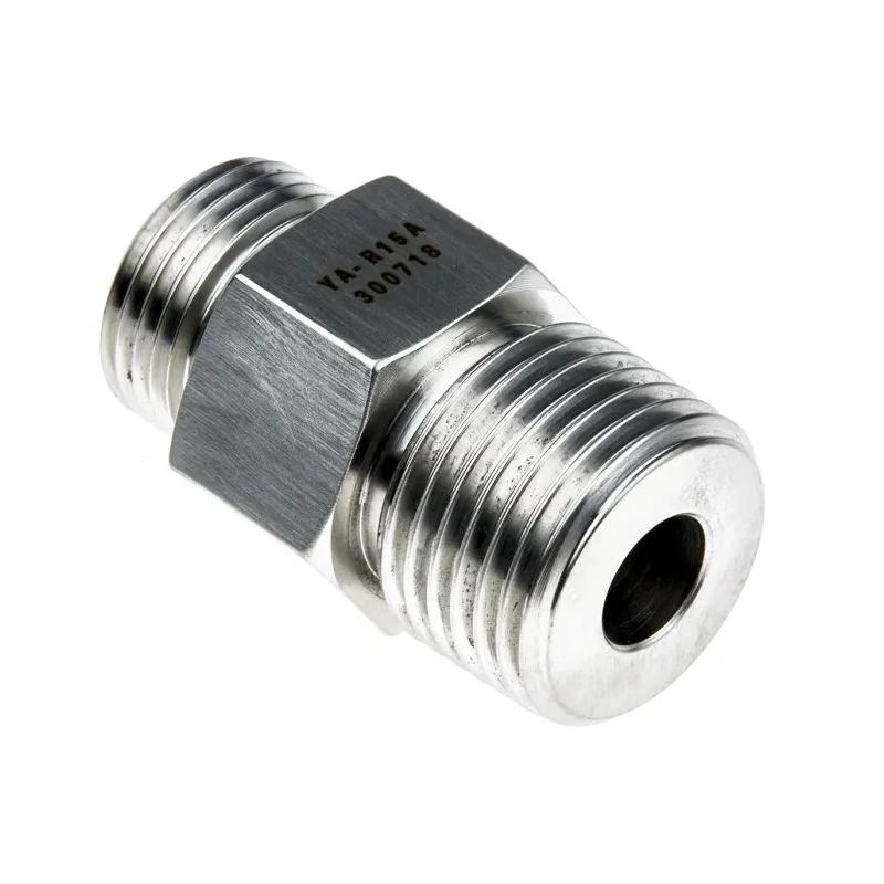 Omron E8FC Series Transmitter Adapter for Flow Sensor, Austenitic Stainless Steel SUS304 