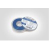 HellermannTyton Blue Polyvinyl Chloride Electrical Tape 19mm x 20m, Rubber 710-10603 HTAPE-FLEX1000+ C 19x20-PVC-BU
