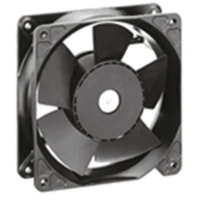 ebm-papst 4100 NH5 S-Force Series Axial Fan 24V DC 45W 390 m³/h 119 mm x 38 mm x 38 mm 4114NH5