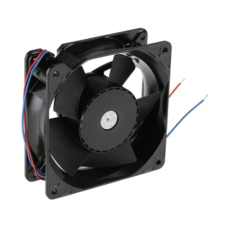ebm-papst 4100 NH4 - S-Force Series Compact DC Axial Fan, 24V DC, 30W, 355 m³/h, IP20, Ball Bearing, 119mm x 38mm Model IP20
