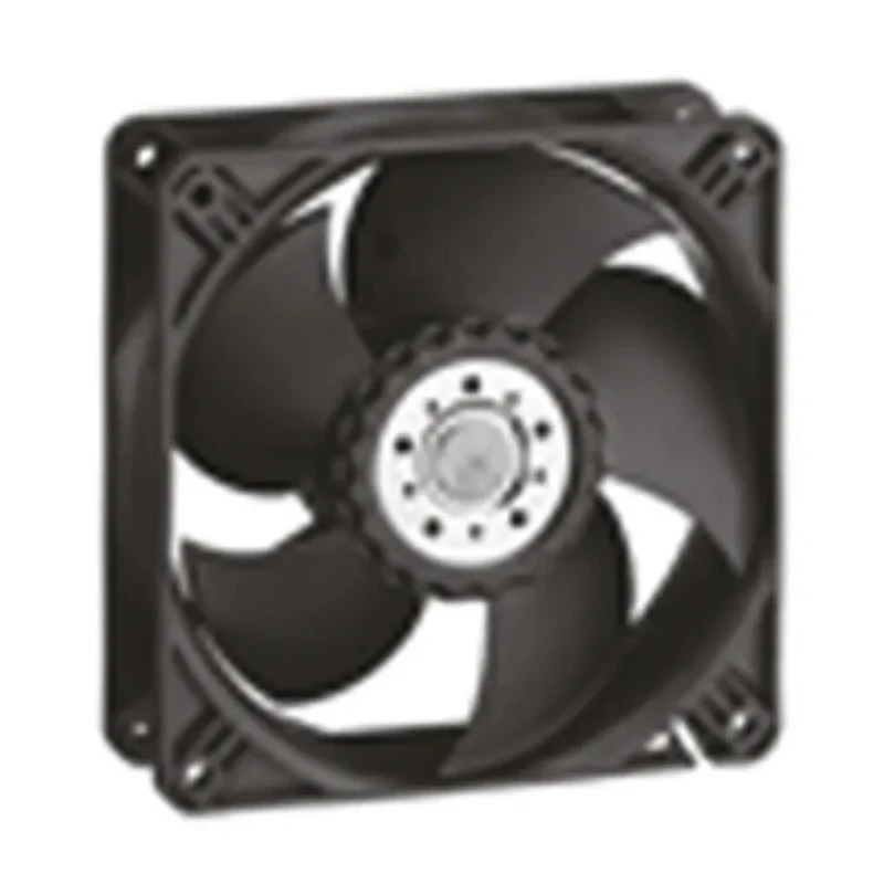 ebm-papst 4400 Series DC Axial Fan, 48V DC, 8.6W, 240 m³/h, 119 mm Rectangular Frame, Ball Bearing 4418H