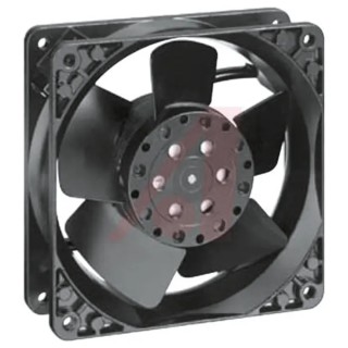 ebm-papst 4000 Series Compact AC Axial Fan, 115V AC, 18W, 180 m³/h Air Flow, 119 mm x 119 mm x 38 mm, , Ball Bearing IP20