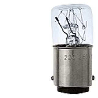 Siemens 8WD44 Series Incandescent LED Bulb 24V AC/DC IP65 5W 15mA Base 50mm 