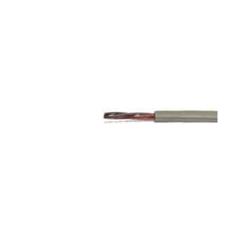 Alpha Wire Pro-Met Control Cable 2 Cores 0.5mm² Screened Transparent Polyvinyl Chloride Sheath 100 m 470025CY CL033
