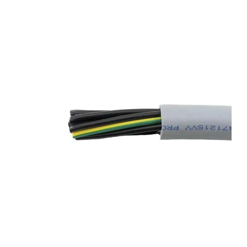 Alpha Wire Pro-Met Control Cable 9 Cores 1 mm² Unscreened 100 m Grey Polyvinyl Chloride Sheath 470091YY GE033