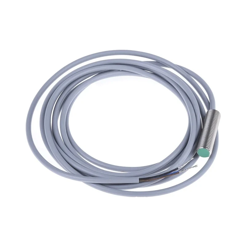 Baumer Threaded Barrel Inductive Proximity Sensor M8 x 1 Stainless Steel Body PNP Output 30 V dc 200 mA IFRM 08P1701/L
