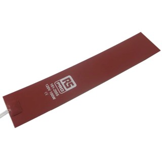 RS PRO Silicone Heater Mat, 120V AC, 100W, Rectangle 10in x 2in 181-2055