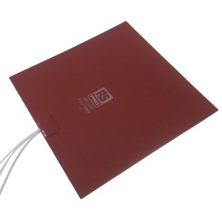 RS PRO Silicone Heater Mat Square 8 in x 8 in 230V AC 320W 180°C 181-2067