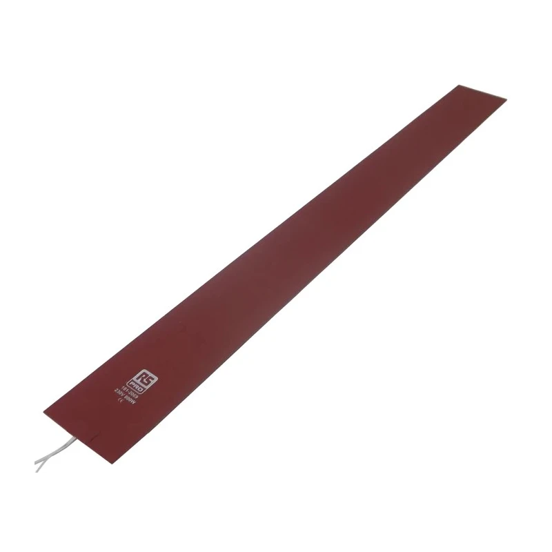 RS PRO Silicone Heater Mat Rectangle 230V AC 800W 40in x 4in 181-2069