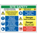 RS PRO Safety Poster Polypropylene English 600 mm x 800 mm 181-2234