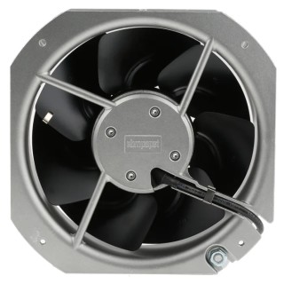 ebm-papst W2E200 Series AC Axial Fan, 230V AC, 80W Power, 880 m³/h Air Flow, 350mA Max Current, IP22, 225mm x 225mm x 80mm