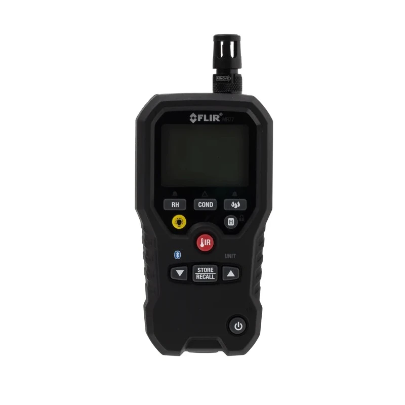 FLIR Digital Moisture Meter with ±2.5% RH Accuracy, ±2°C Sensor Temperature, Bluetooth MR77