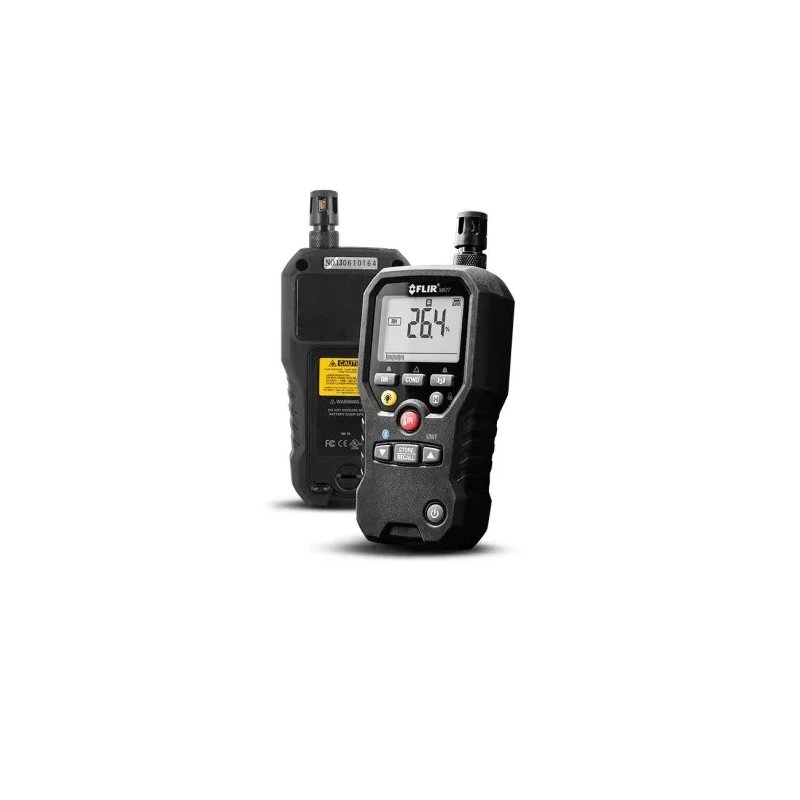 FLIR Digital Moisture Meter with ±2.5% RH Accuracy, ±2°C Sensor Temperature, Bluetooth MR77