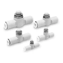 SMC AS Series Speed Controller Tube 1 MPa Maximum Operating Pressure AS2001FG-06
