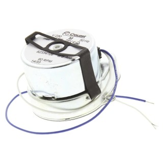 Crouzet AC Ovoid Synchronous Geared Motor 230V 3W 60rpm Panel Mount Clockwise Rotation 82334726