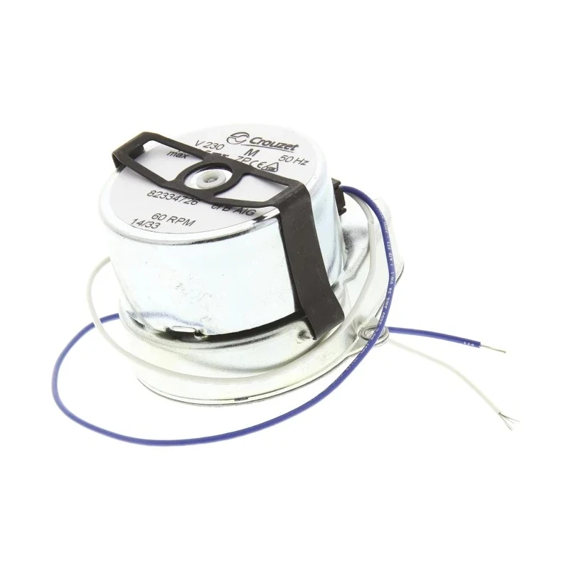 Crouzet AC Ovoid Synchronous Geared Motor 230V 3W 60rpm Panel Mount Clockwise Rotation 82334726
