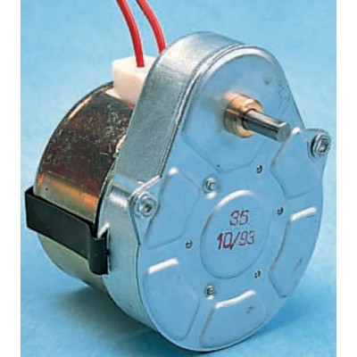Crouzet Counter Clockwise Ovoid AC Synchronous Geared Motor 3W 230V 1 Phase Panel Mounting 82334748