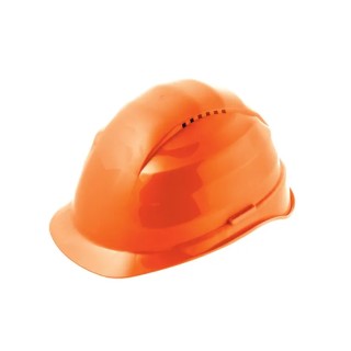 Skytec Orange Ventilated Safety Helmet with 6-Point Suspension and Adjustable Pinlock Headband 2C3000OR0000